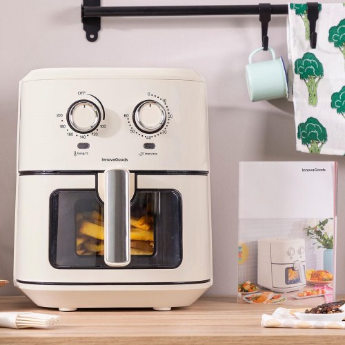 Vynner Pro 6500 varmluftsfriture, flødefarvet - 1700 W, 6,5 l