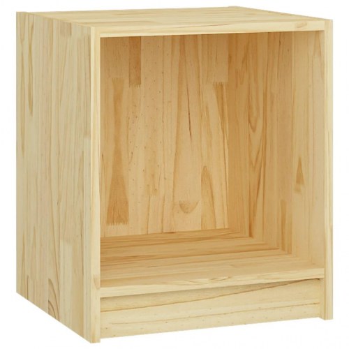 Sengeborde 2 stk. 35,5x33,5x41,5 cm massivt fyrretræ