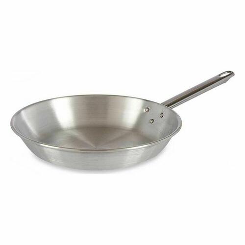Stegepande Ø 26 cm Sølvfarvet Aluminium (12 enheder)