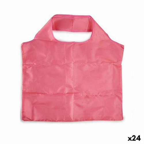 Indkøbsnet Kinvara foldetaske - blå, grøn, lilla, mørk pink, lyseblå - 46 × 55 cm (24 stk)
