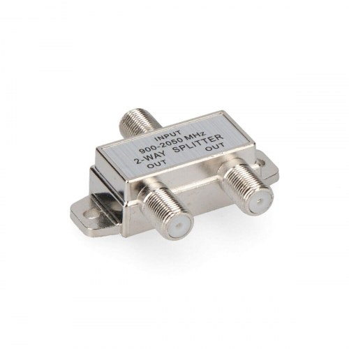 EDM Product Separator E50034 - 2-vejs splitter i rustfrit stål