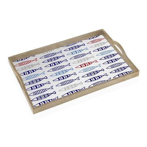 Bakke Versa Fisk Træ MDF 30 x 5 x 45 cm
