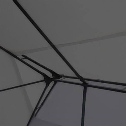 Pavillon 300 x 400 cm antracitgrå