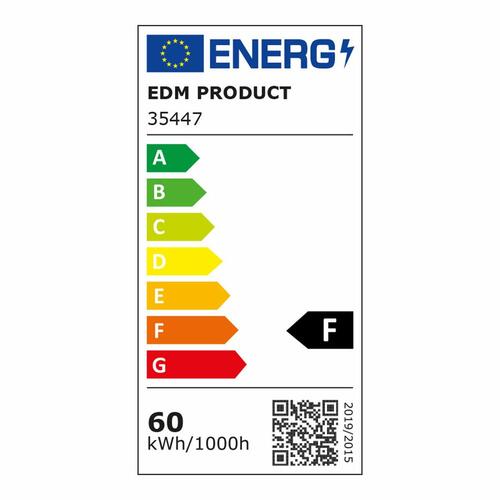 LED-lampe EDM Leaf A 60 W E27 6000 Lm Ø 12,5 x 13,5 cm (6500 K)