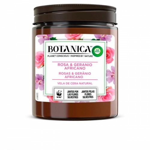 Duftlys - Botanica Geranium & Roser 205 g