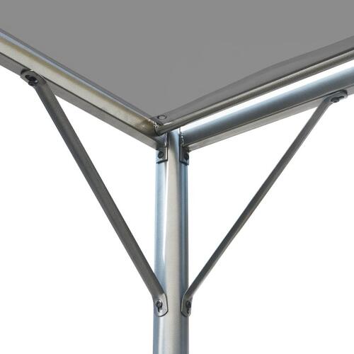 Pergola tilbagetrækkeligt tag 300 x 300 x 225 cm antracitgrå