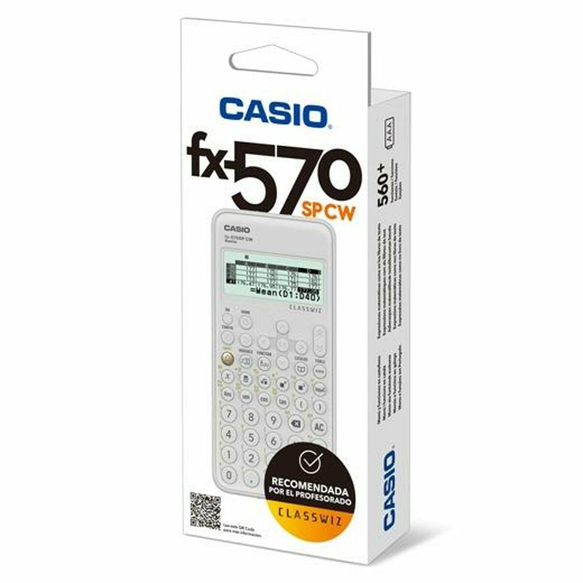 Videnskabelig lommeregner Casio fx-570SP CW - hvid