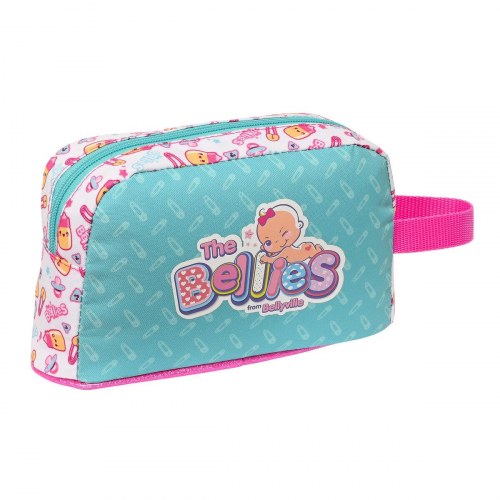 Termomadkasse The Bellies - 21,5 × 12 × 6,5 cm - lilla/turkis/hvid