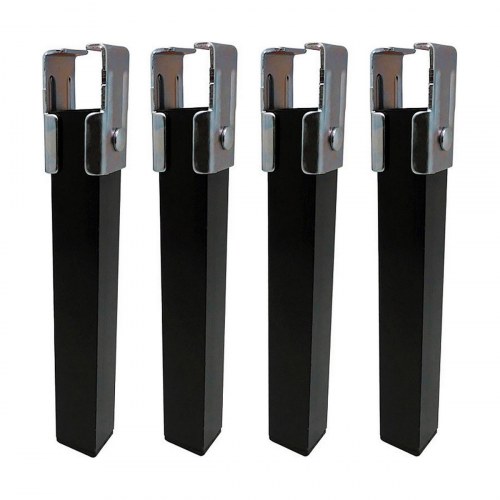 Micel sengeben, 4 dele - sort stål