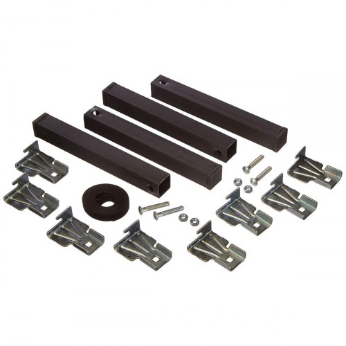 Micel sengeben, 4 dele - sort stål