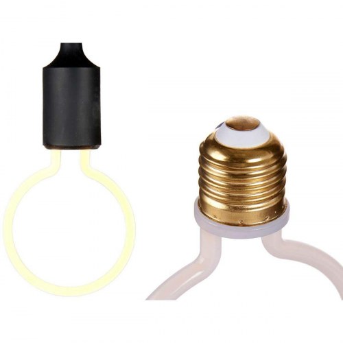 LED-lampe E27 4 W - Hvid, 2700 K, Krogla (12 stk)