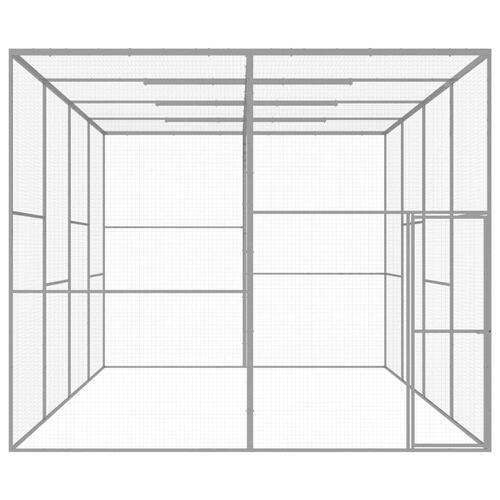 Kattebur 6x3x2,5 cm galvaniseret stål