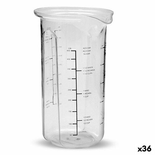 Målebæger Plastik 500 ml (36 Enheder)