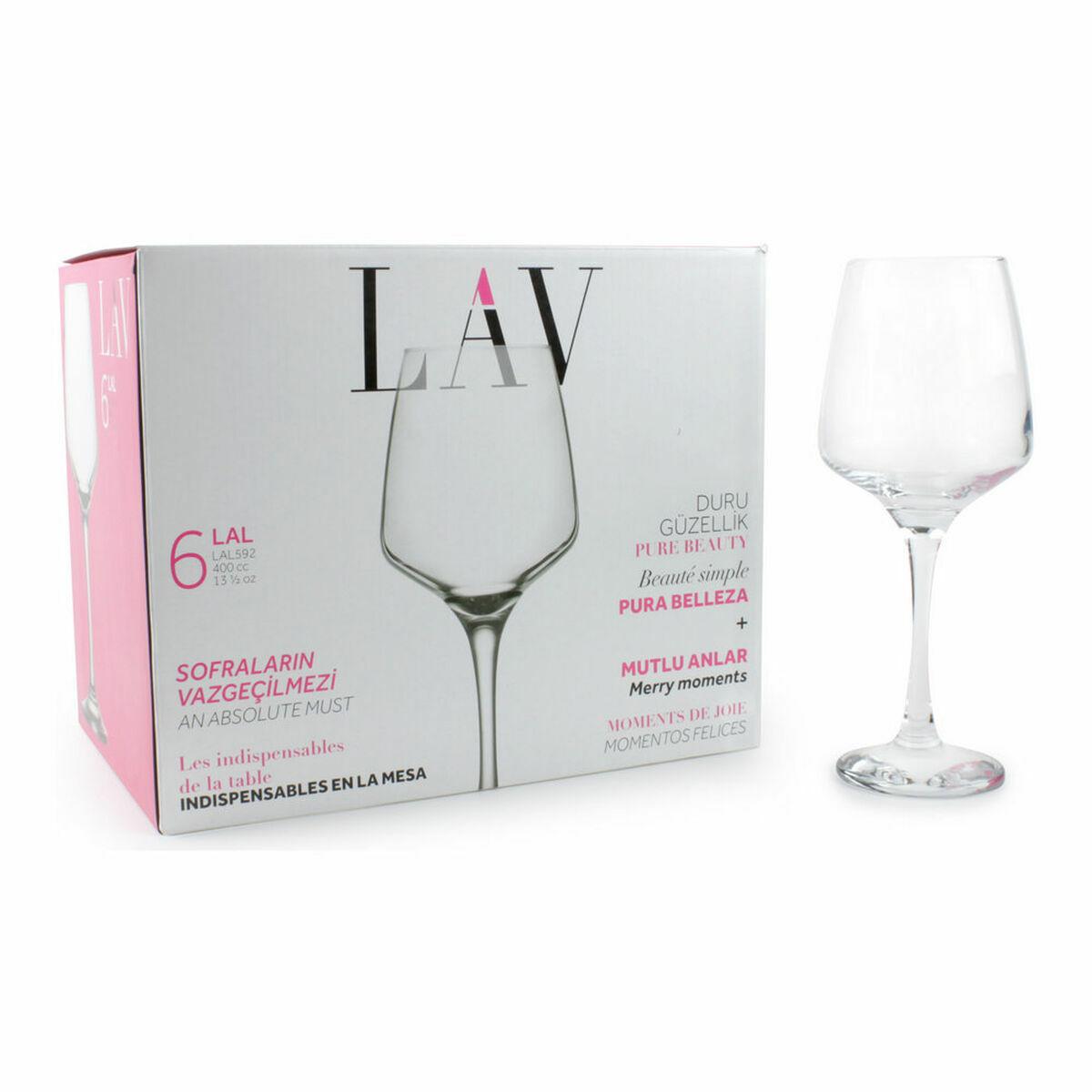 LAV Lal vinglas - sæt med 6 glas, 400 ml