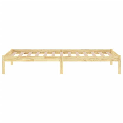 Sengeramme 90x190 cm massivt træ