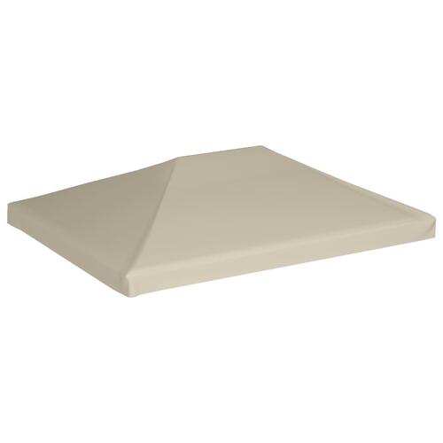 Pavillontopdække 310 g/m² 4x3 m beige