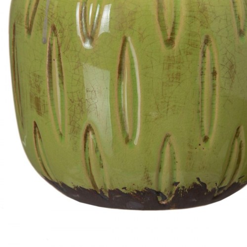 Urtepotte 19,5 x 19,5 x 18,5 cm Keramik Pistacie