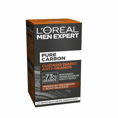 Rensegel til ansigt L'Oréal Men Expert Pure Carbon 50 ml - fugtgivende, mattende, anti-urenheder