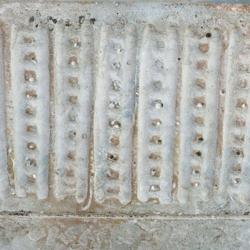 Urtepotte 22,7 x 22,7 x 13,5 cm Cement