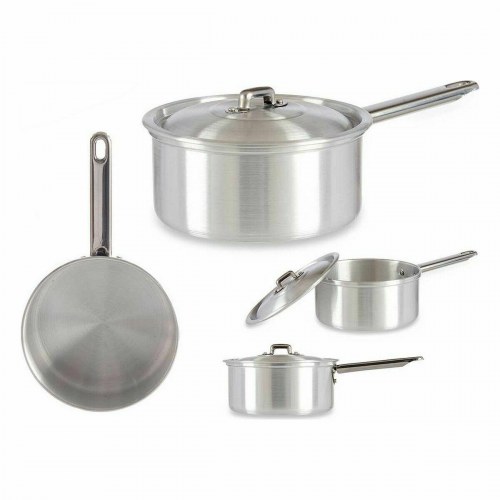 Kinvara kasserolle med låg - aluminium, sølv, Ø 16 cm, 1,5 l (10 stk.)