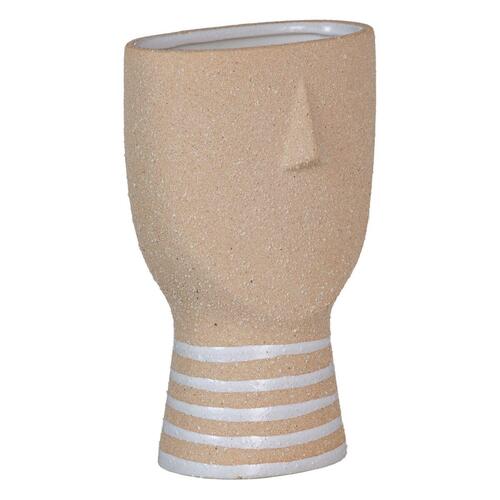 Urtepotte 14 x 9 x 21,5 cm Keramik Natur