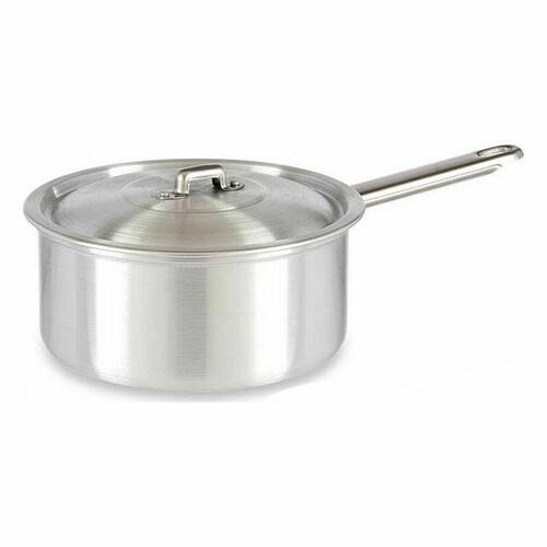 Kasserolle med låg Sølvfarvet Aluminium 2 L 20 x 12 x 35,5 cm (10 enheder)