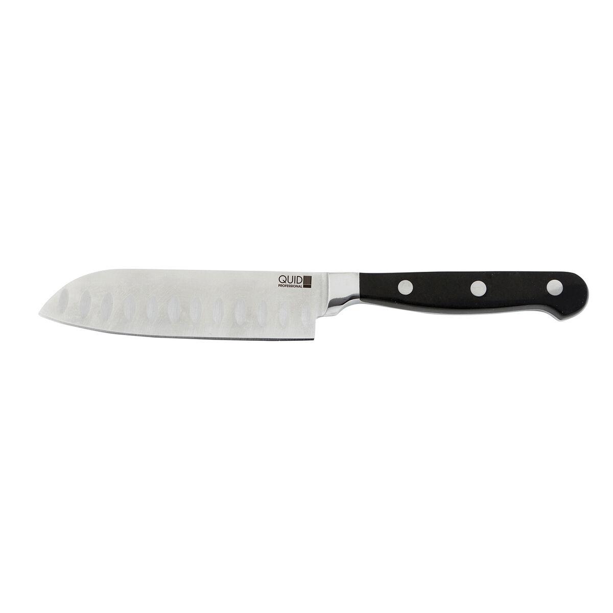 Professional Santokukniv Inox Chef, sort (13 cm) - Pack 10