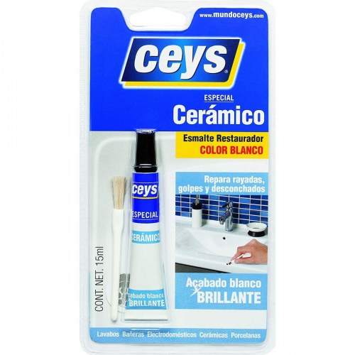 Spartelmasse hvid - Ceys Behandlingslak 15 ml