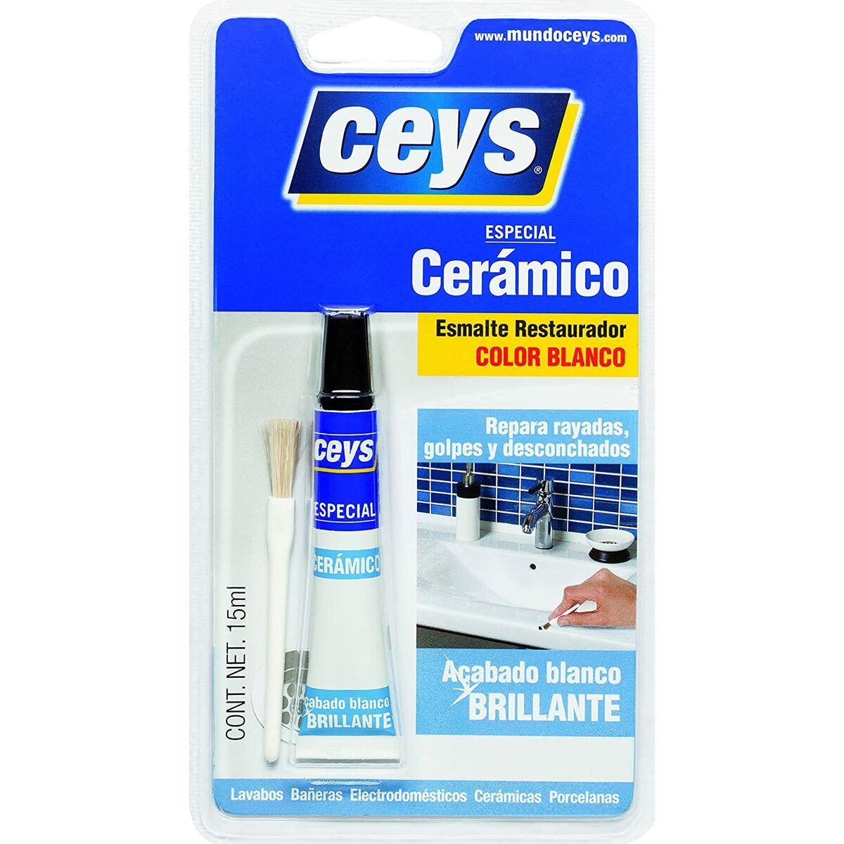 Spartelmasse hvid - Ceys Behandlingslak 15 ml