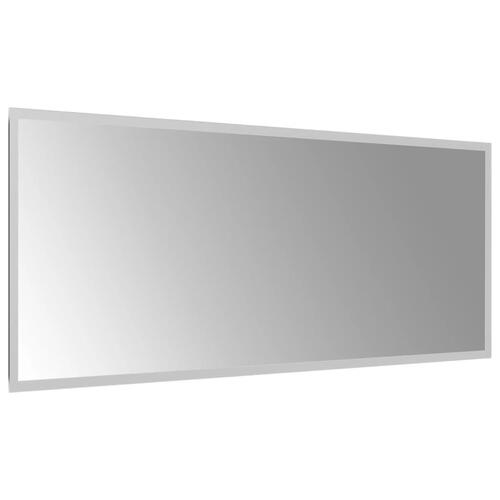 Badeværelsesspejl med LED-lys 100x40 cm