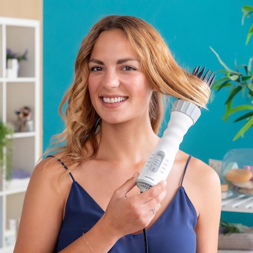 Varmebørste til hår - Dryple 3‑i‑1, 550 W