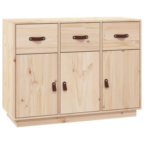 Skænk 110x40x75 cm massivt fyrretræ