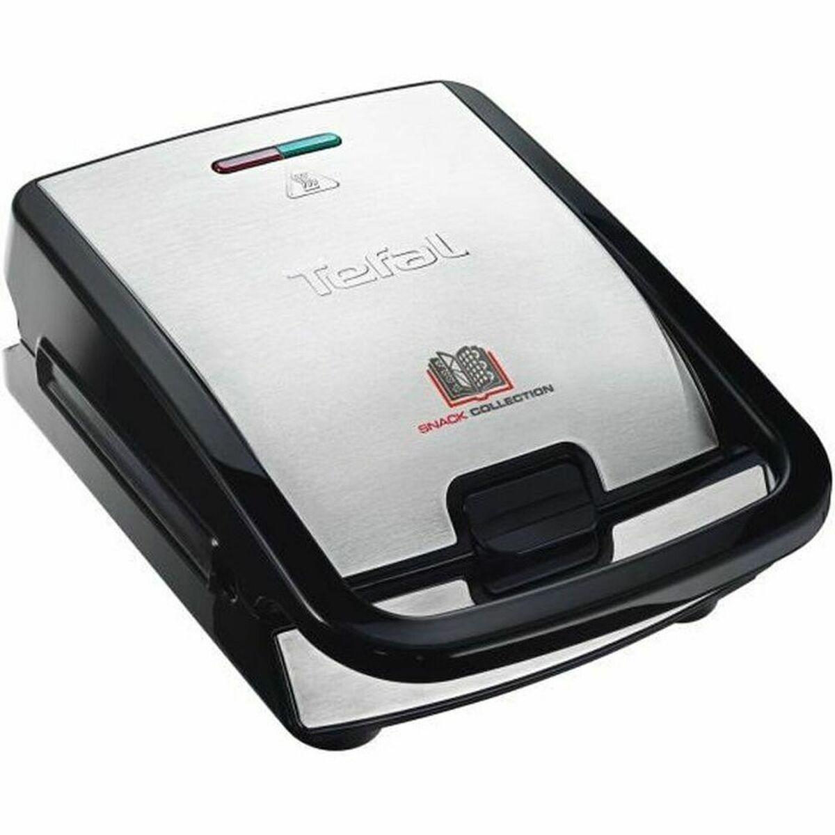 Vaffel Jern Tefal SW853D12 Snack Collection 700 W