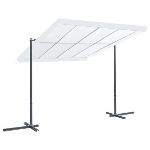 Pavillon vipbart glidetag 350x253x196 cm cremefarvet