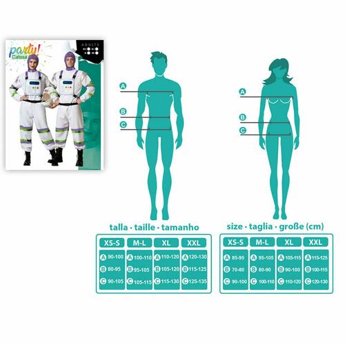 Kostume til voksne Astronaut kvinde M/L