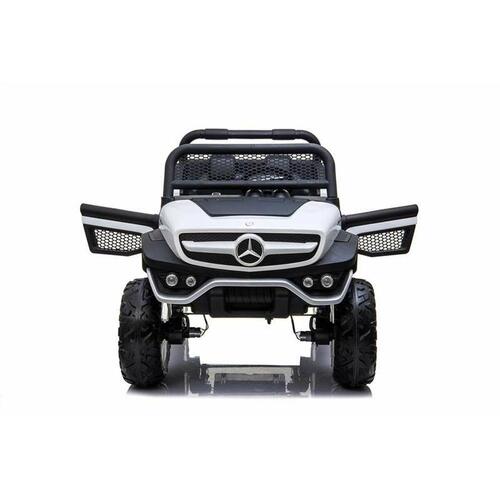 El-bil til børn Mercedes Benz Unimog Hvid 12 V