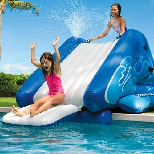 Rutsjebane til pool Intex 58849EP Oppustelig 333 x 117 x 206 cm