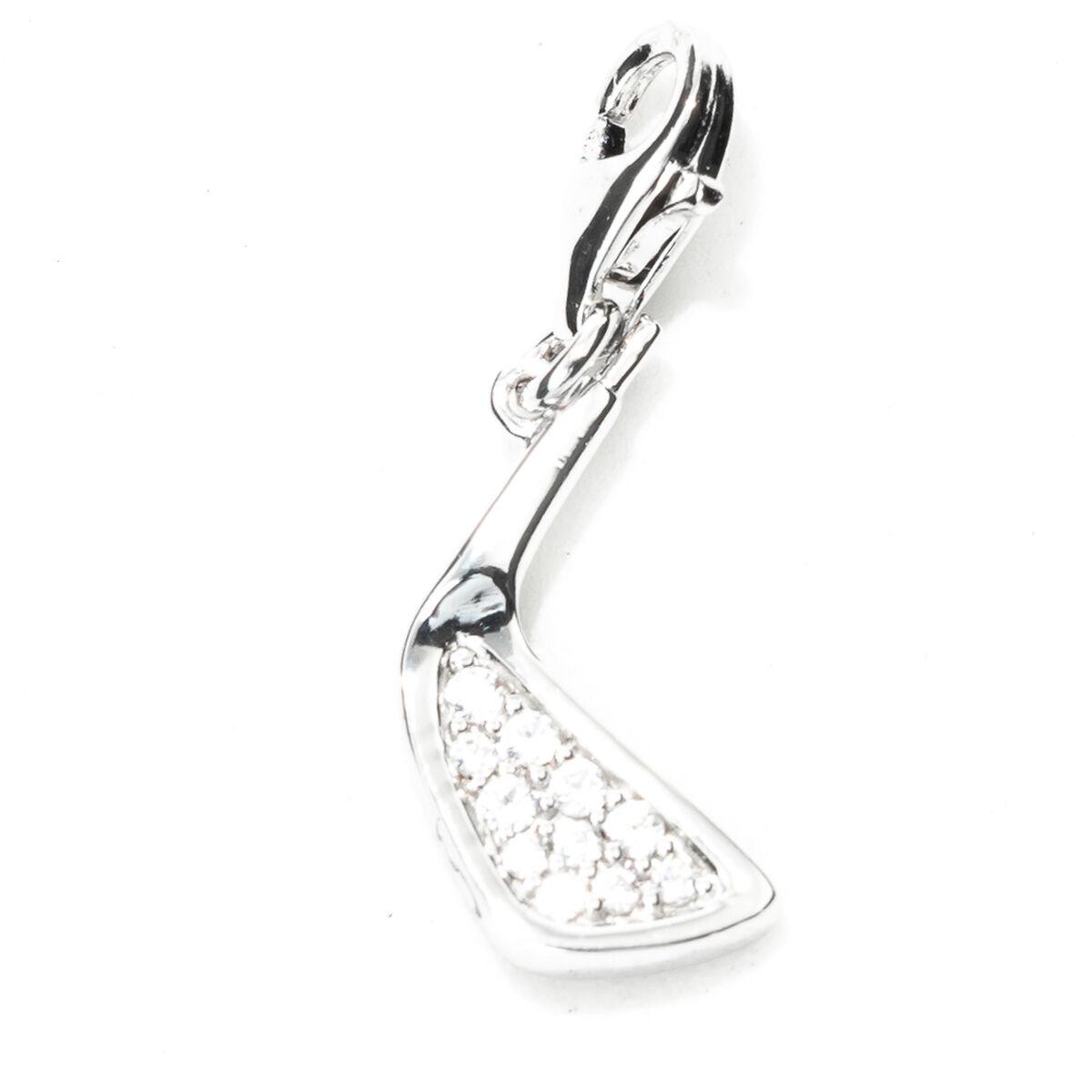 Xenox CHARM_GOLF2 - sølvfarvet charm/vedhæng 1 cm