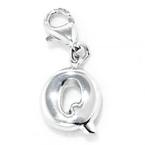 Xenox CHARM_Q vedhæng - sølvfarvet, 1 cm
