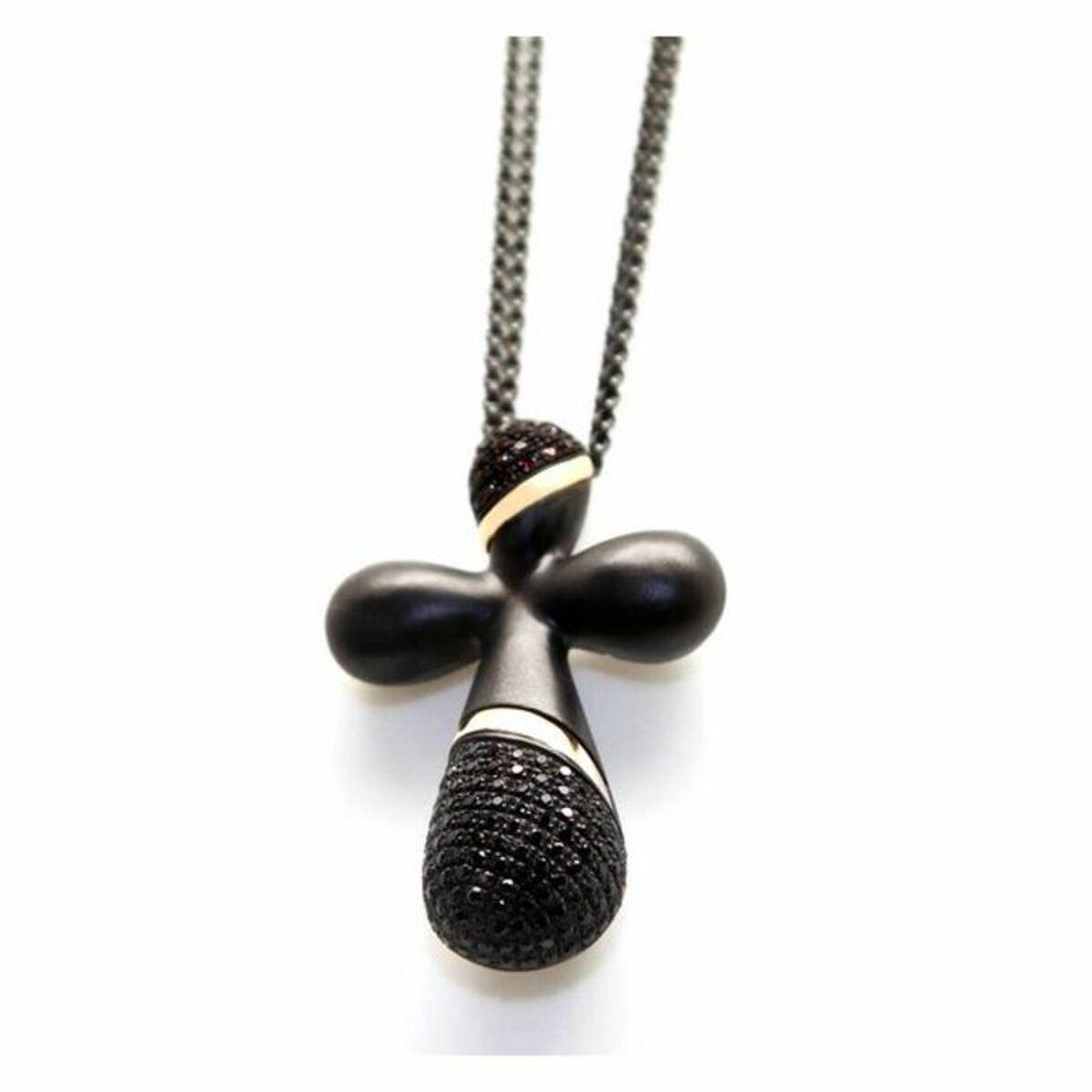 Pesavento Vedhæng Til Kvinder Lilla Og Blå Safir 45 Mm Sterling Sølv