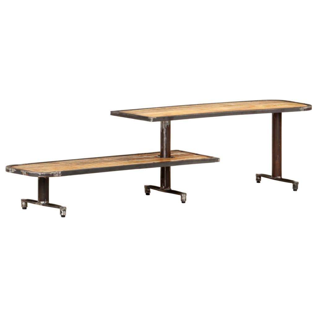 Tv-skab 160x30x40 cm massivt mangotræ