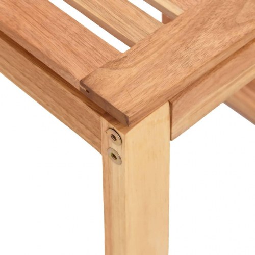 Badeværelsestaburet 40x30x46 cm massivt træ valnød