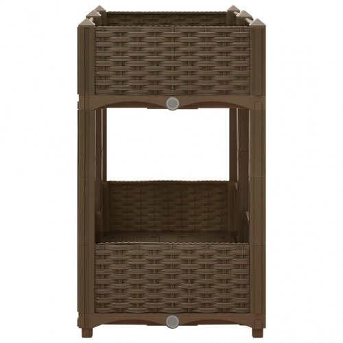 Højbed 80x40x71 cm polypropylen