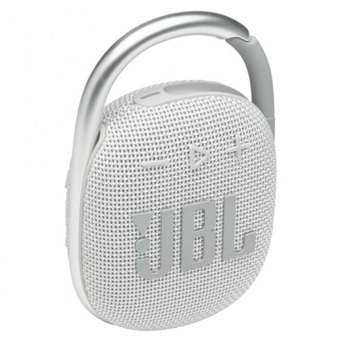 Transportable Bluetooth-højttalere JBL Clip 4 Hvid 5 W