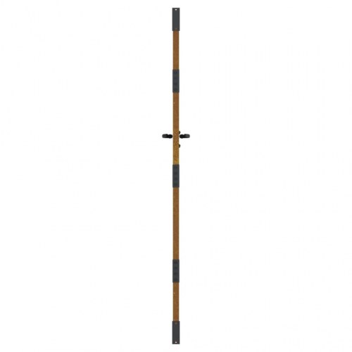 Havelåge i cortenstål 85×200 cm - bambusdesign