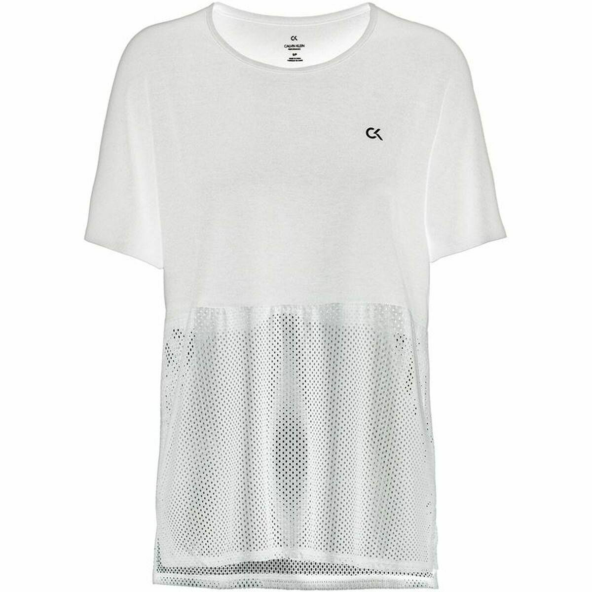 Kortærmet T-shirt til Kvinder Calvin Klein Tank Hvid - M