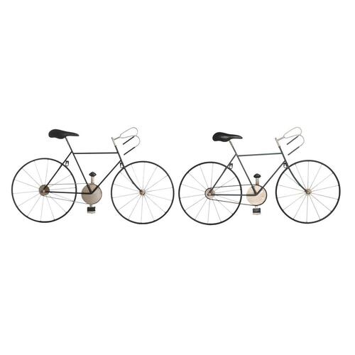 Dekorativ figur 78 x 2,5 x 45 cm Cykel Vintage (2 enheder)