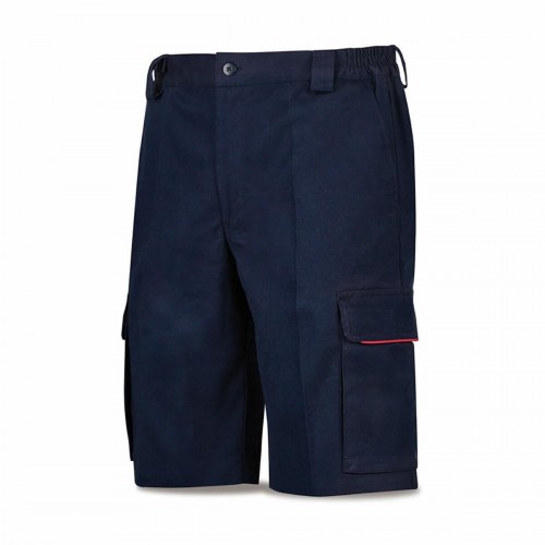 Shorts med stretch - marineblå, str. 44