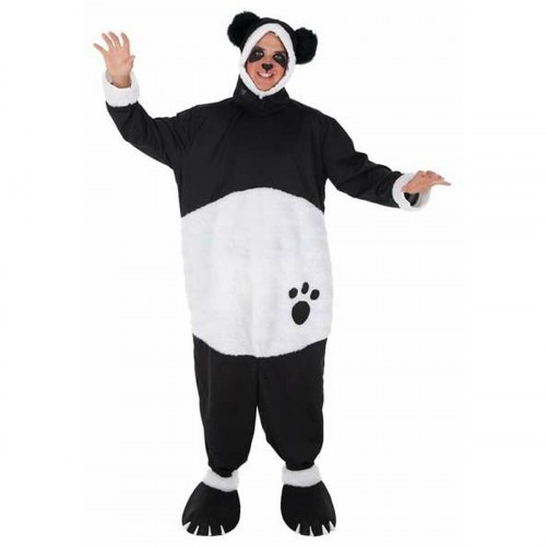 Panda kostume til voksne - XL, 3 dele