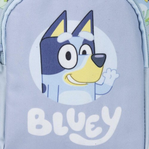 Bluey børnetaske - skulderrygsæk, blå, 13 × 23 × 7 cm